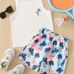 Young Boys Tank Top Co-ords