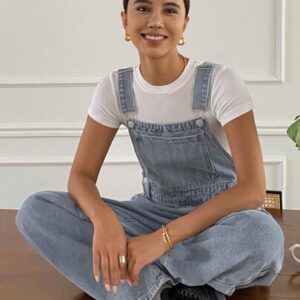 Women Denim Overalls & Jumpsuits