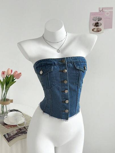 Women Denim Tops